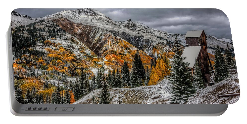 Colorado Portable Battery Charger featuring the photograph Yankee Girl Mine by Ken Smith