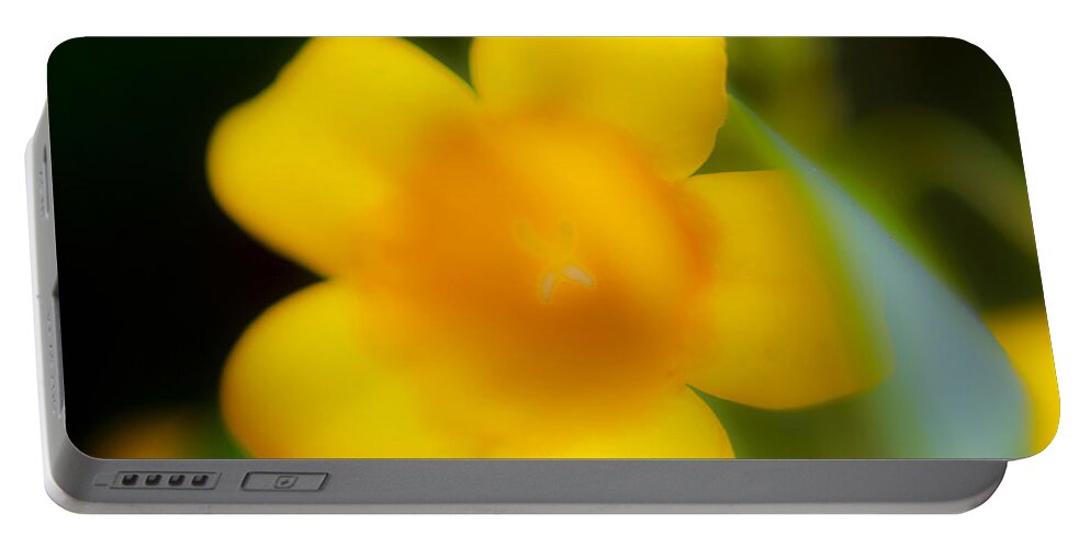 Flower Portable Battery Charger featuring the photograph Yellow Jasmine I by Stephen Anderson