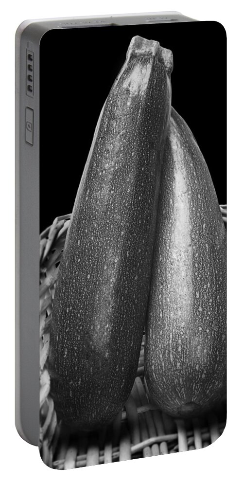 Zucchini Portable Battery Charger featuring the photograph Zucchini Squash by Donald Erickson