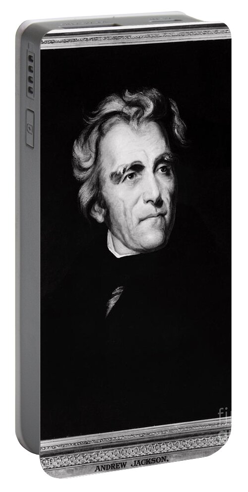 History Portable Battery Charger featuring the photograph Andrew Jackson, 7th American President #1 by Photo Researchers