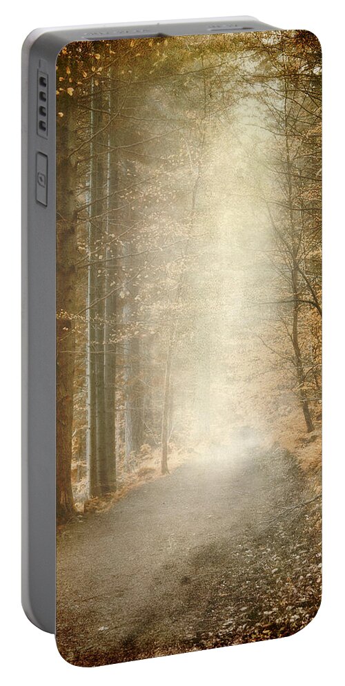 Beautiful Portable Battery Charger featuring the digital art Early Morning #1 by Svetlana Sewell