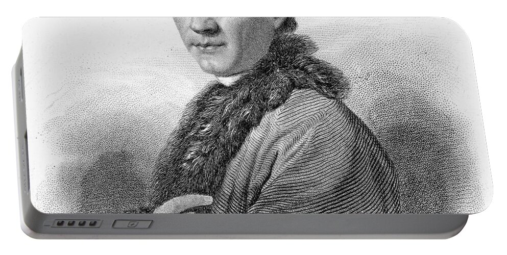 1766 Portable Battery Charger featuring the photograph Jean Jacques Rousseau #1 by Granger