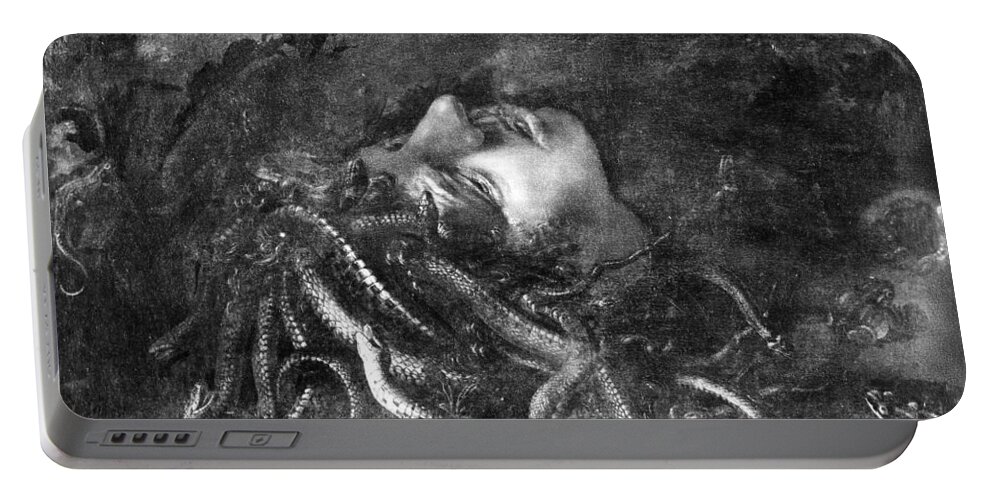 15th Century Portable Battery Charger featuring the photograph Mythology: Medusa #1 by Granger