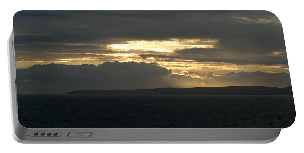 Seascape Portable Battery Charger featuring the photograph Southbourne Beach #1 by Chris Day
