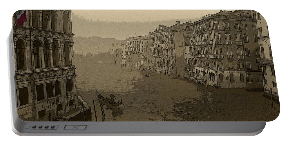 Venice Portable Battery Charger featuring the photograph Venice #1 by David Gleeson