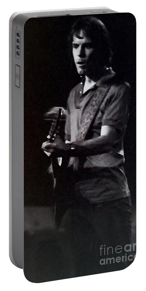 Bob Weir Portable Battery Charger featuring the photograph Bob Weir Of The Grateful Dead #1 by Susan Carella