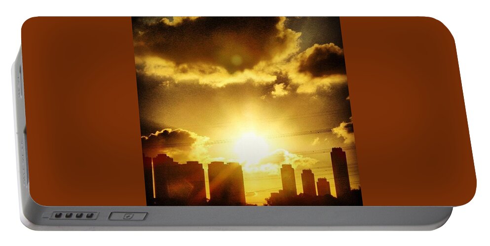  Portable Battery Charger featuring the photograph Sunset #2 by Lorelle Phoenix