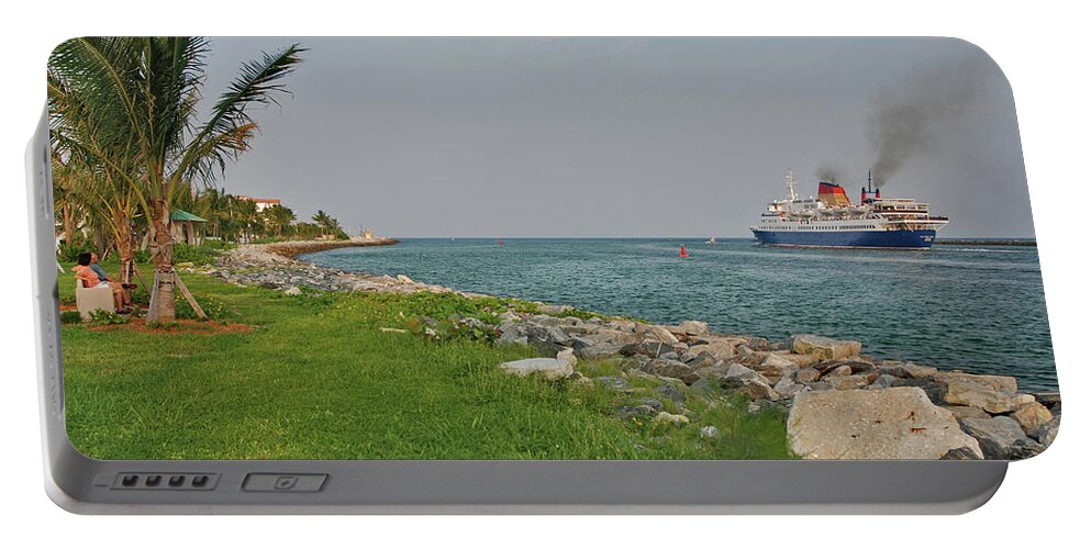  Portable Battery Charger featuring the photograph 31- Vicarious Cruise by Joseph Keane