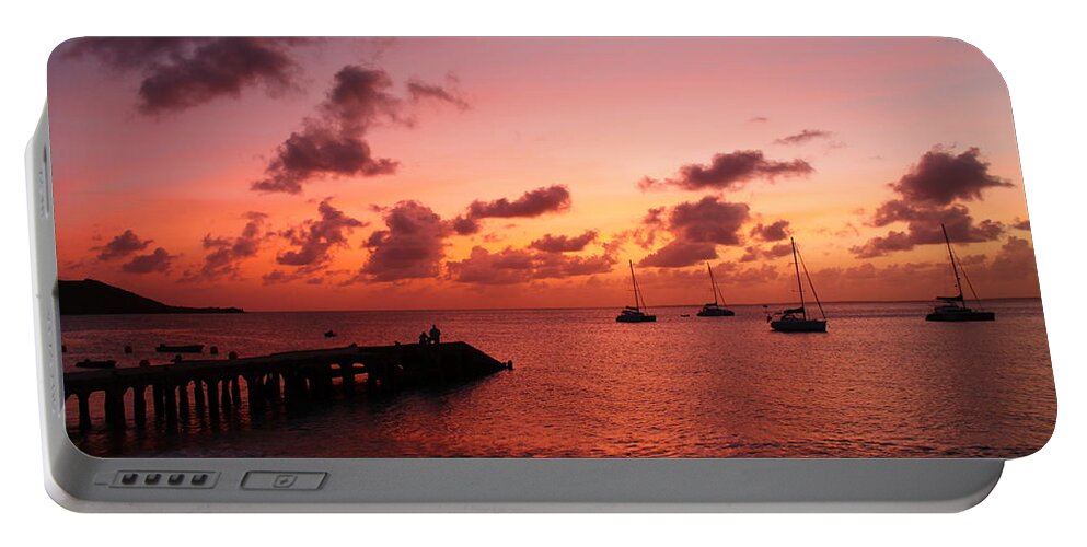 Sunset Portable Battery Charger featuring the photograph Sunset #5 by Catie Canetti