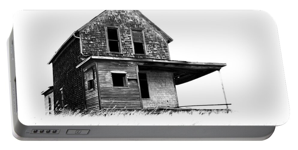 House Portable Battery Charger featuring the photograph Abandoned and Alone 2 by Bob Christopher