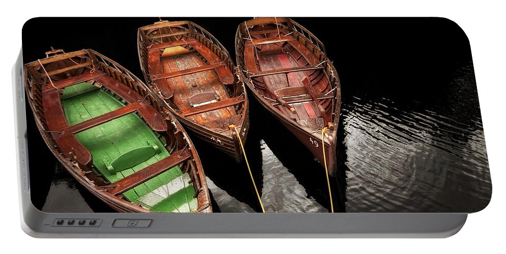 Boat Portable Battery Charger featuring the photograph Afloat by Evelina Kremsdorf