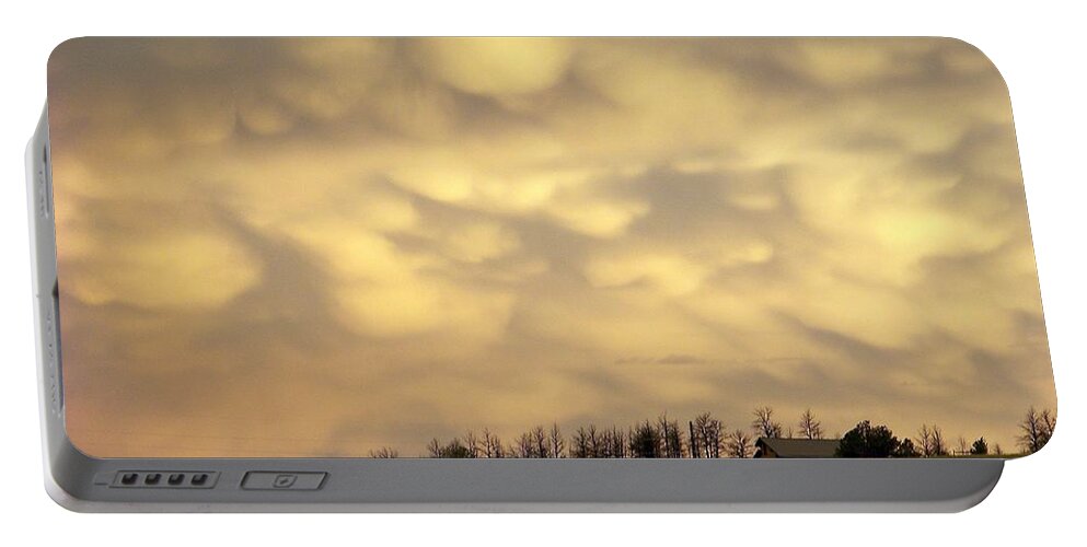 Storm Clouds Portable Battery Charger featuring the photograph After the Storm by Dorrene BrownButterfield