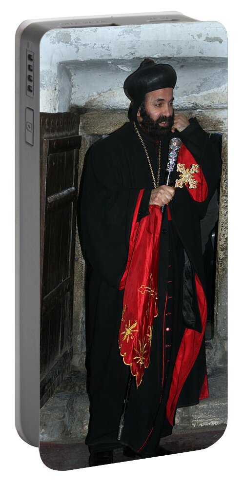 Assyrian Portable Battery Charger featuring the photograph Assyrian Patriarch by Munir Alawi