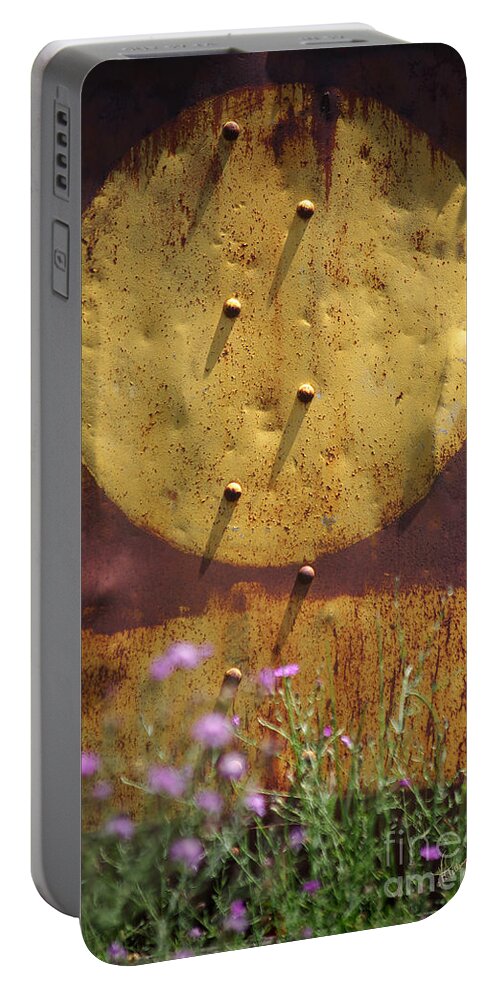 Photograph Portable Battery Charger featuring the photograph Basic Elements by Vicki Pelham