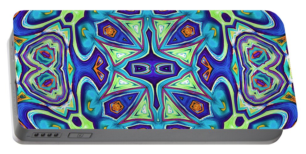 Digital Decor Portable Battery Charger featuring the digital art Before Koolaid by Andrew Hewett