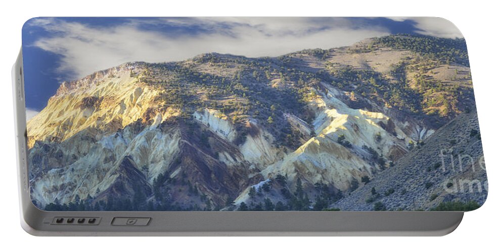 Scenery Portable Battery Charger featuring the photograph Big Rock Candy Mountains by Donna Greene