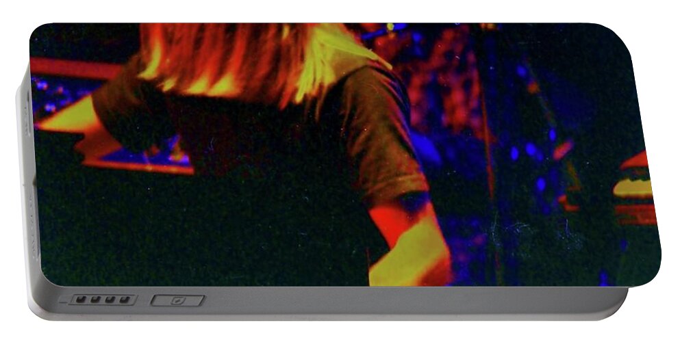 Brent Mydland Portable Battery Charger featuring the photograph Brent Mydland by Susan Carella