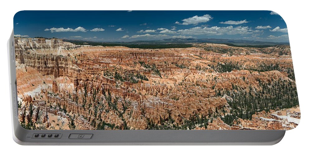 Bryce Portable Battery Charger featuring the photograph Bryce Canyon Panaramic by Larry Carr