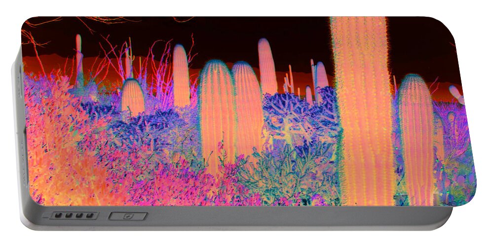 Cactus Portable Battery Charger featuring the photograph Cactus by Julie Lueders 