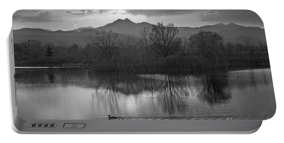 Colorado Portable Battery Charger featuring the photograph Calm of the Night by James BO Insogna