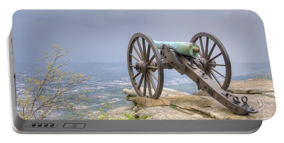 Cannon Portable Battery Charger featuring the photograph Cannon 2 by David Troxel