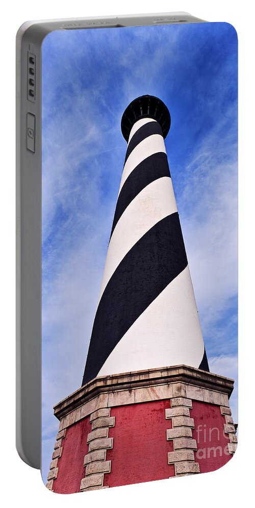 Cape Hatteras Lighthouse Portable Battery Charger featuring the photograph Cape Hatteras lighthouse by John Greim