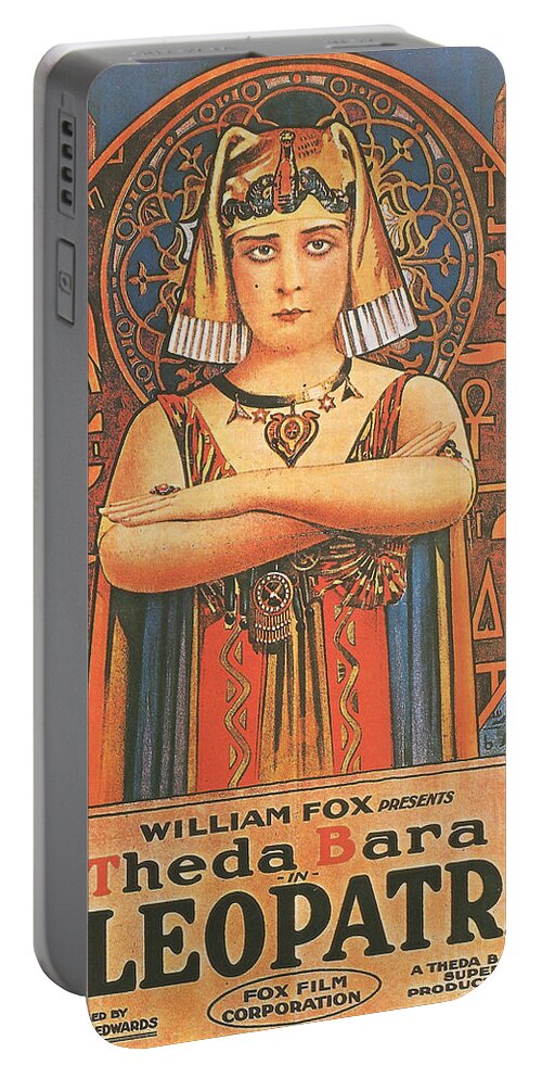 Cleopatra Portable Battery Charger featuring the photograph Cleopatra by Georgia Clare