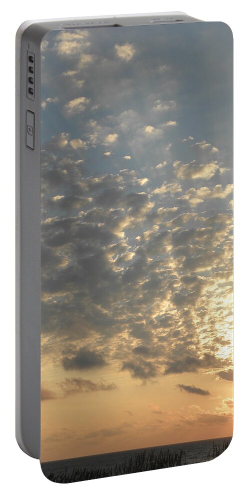 Clouds Portable Battery Charger featuring the photograph Clouds In The Rise by Kim Galluzzo