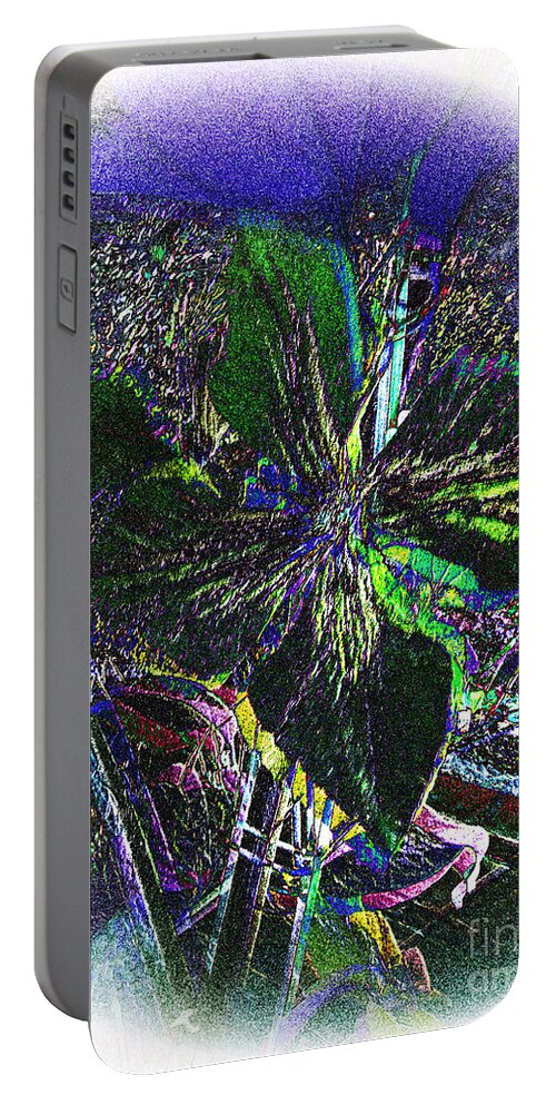 Flower Portable Battery Charger featuring the photograph Colorful by Donna Brown
