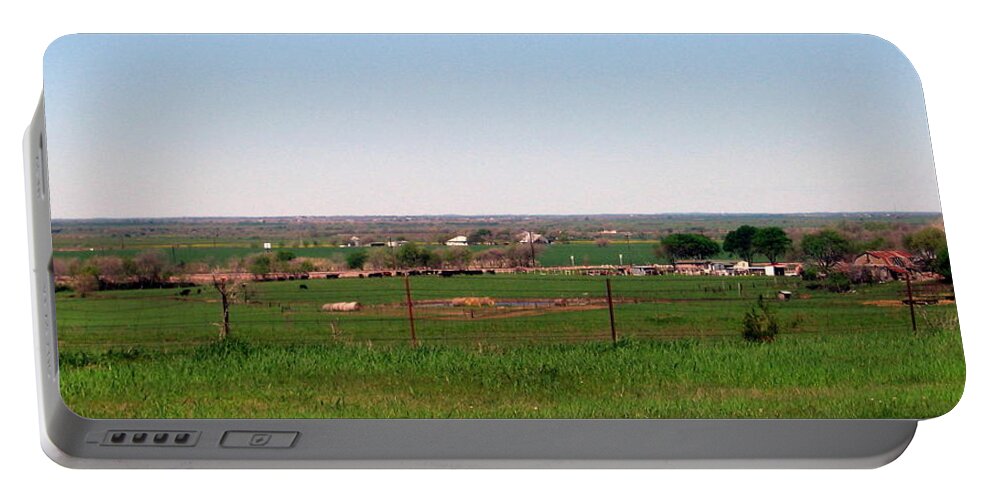  Portable Battery Charger featuring the photograph Country Side by Amy Hosp