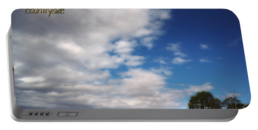 Country Portable Battery Charger featuring the photograph Country Sky by Vicki Ferrari