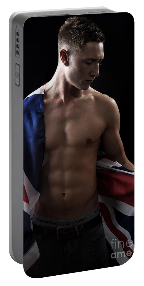 Yhun Suarez Portable Battery Charger featuring the photograph CR1 - Team GB by Yhun Suarez