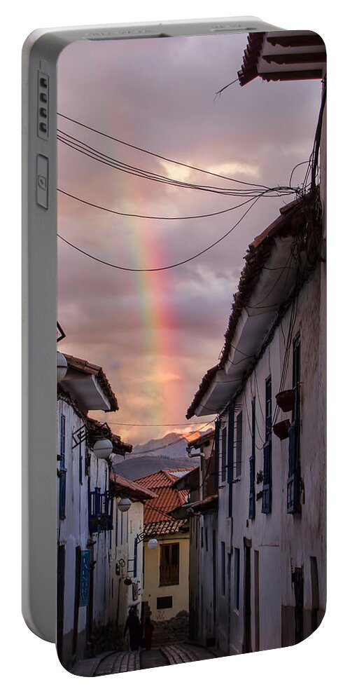 Cusco Portable Battery Charger featuring the photograph Cuzco by David Gleeson