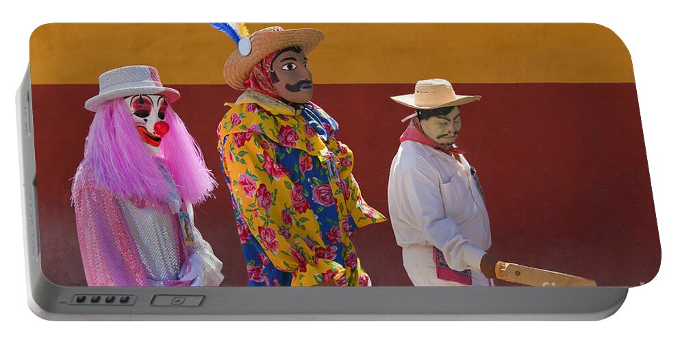 Craig Lovell Portable Battery Charger featuring the photograph Dia de los Locos by Craig Lovell