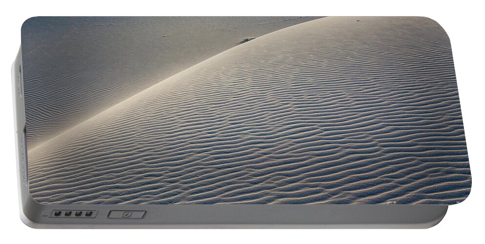 Desert Photography Portable Battery Charger featuring the photograph Dune by Keith Kapple