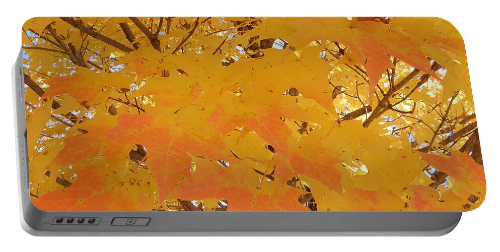 Fall Portable Battery Charger featuring the photograph Fall in New England by Kim Galluzzo Wozniak