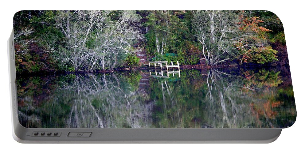 Fall Portable Battery Charger featuring the photograph Farewell to Summer - Digital Painting by Carol Groenen