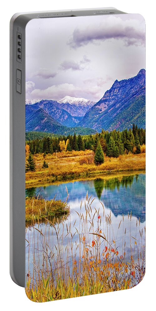 Afternoon Portable Battery Charger featuring the photograph First Snow by Albert Seger