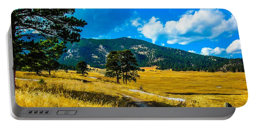 Landscapes Portable Battery Charger featuring the photograph God's Country by Shannon Harrington