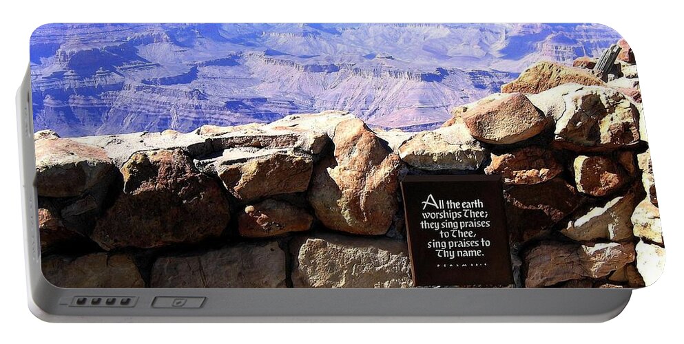 Grand Canyon Portable Battery Charger featuring the photograph Grand Canyon 35 by Will Borden