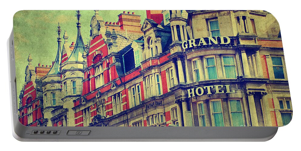Yhun Suarez Portable Battery Charger featuring the photograph Grand Hotel by Yhun Suarez