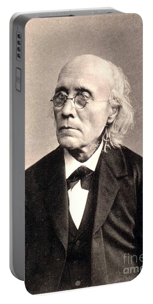 People Portable Battery Charger featuring the photograph Gustav Theodor Fechner by Science Source