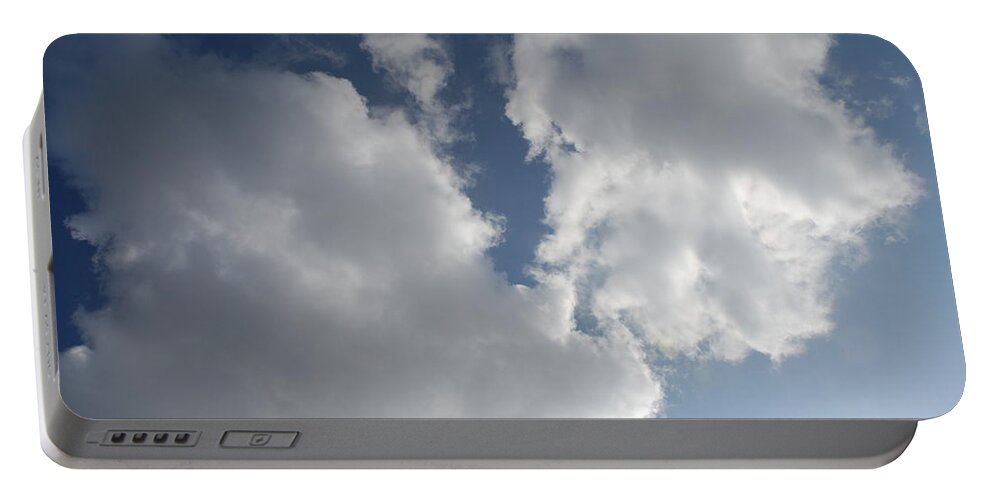 Cloud Portable Battery Charger featuring the photograph Heavenly Clouds by Michael Merry