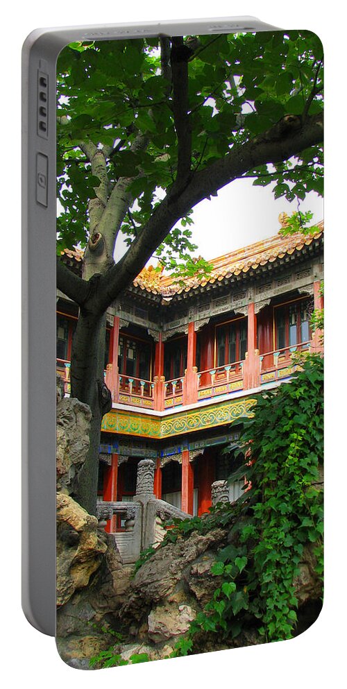 Beijing Portable Battery Charger featuring the photograph Inside Beijing's Forbidden City by Carla Parris