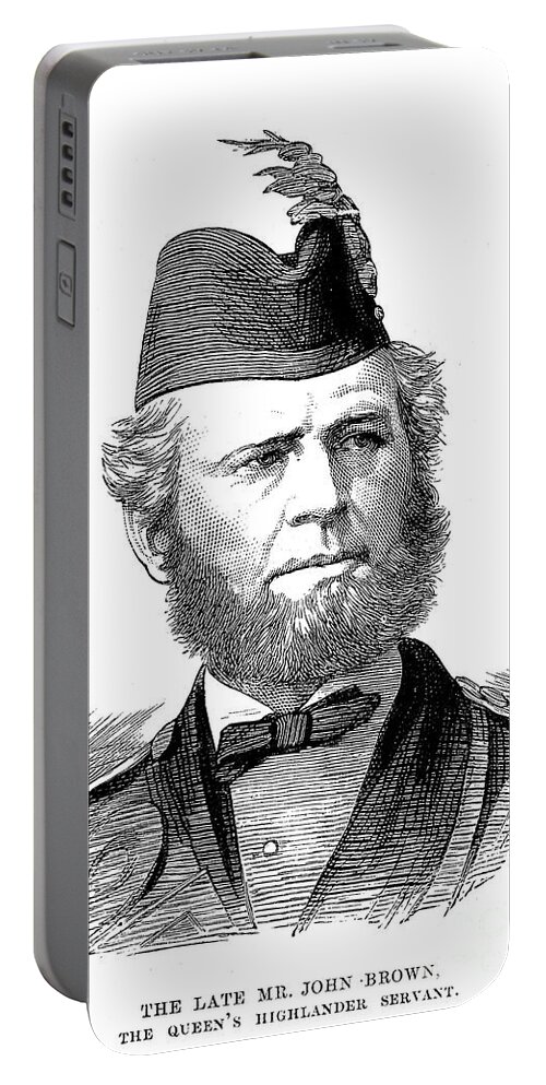 19th Century Portable Battery Charger featuring the photograph John Brown (1827-1883) by Granger