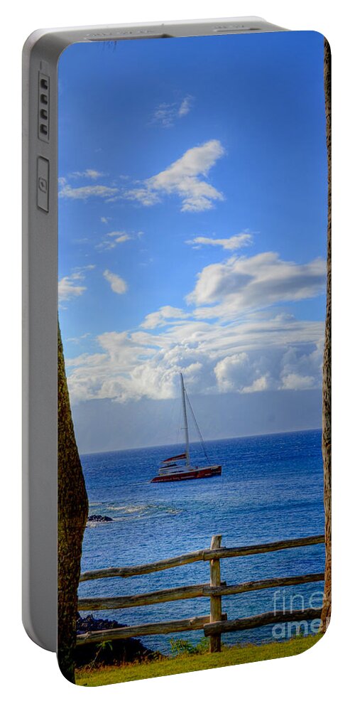 Kapalua Bay Portable Battery Charger featuring the photograph Kapalua Bay View by Kelly Wade