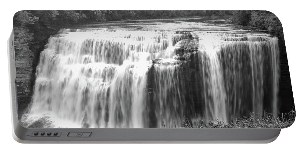 Guy Whiteley Photography Portable Battery Charger featuring the photograph Letchworth 7949 by Guy Whiteley