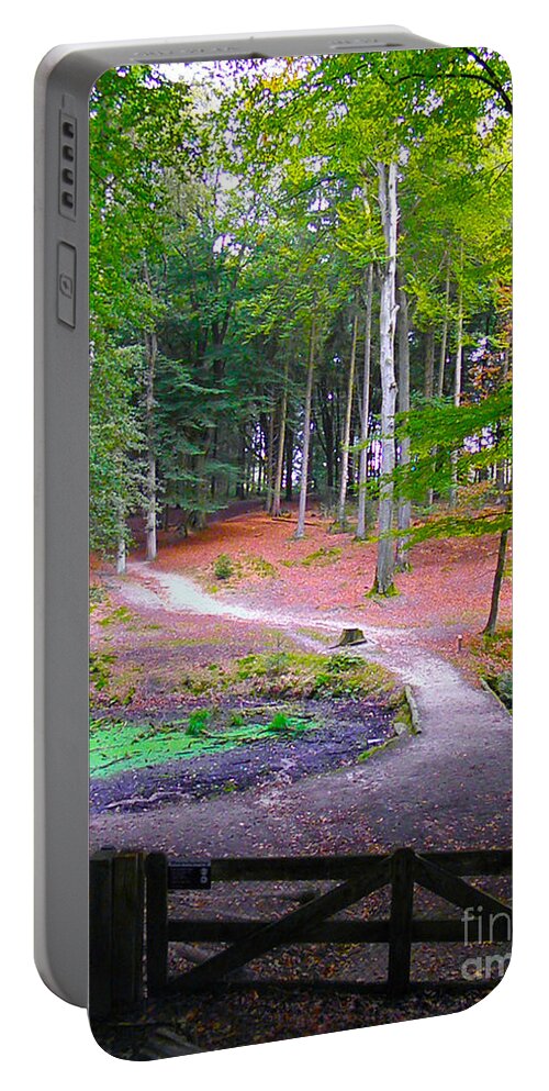 Tree Portable Battery Charger featuring the photograph Lets take a walk by Go Van Kampen