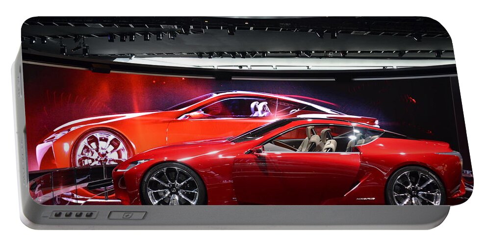 Lexus Lf-lc Portable Battery Charger featuring the photograph Lexus Lf-lc by Randy J Heath