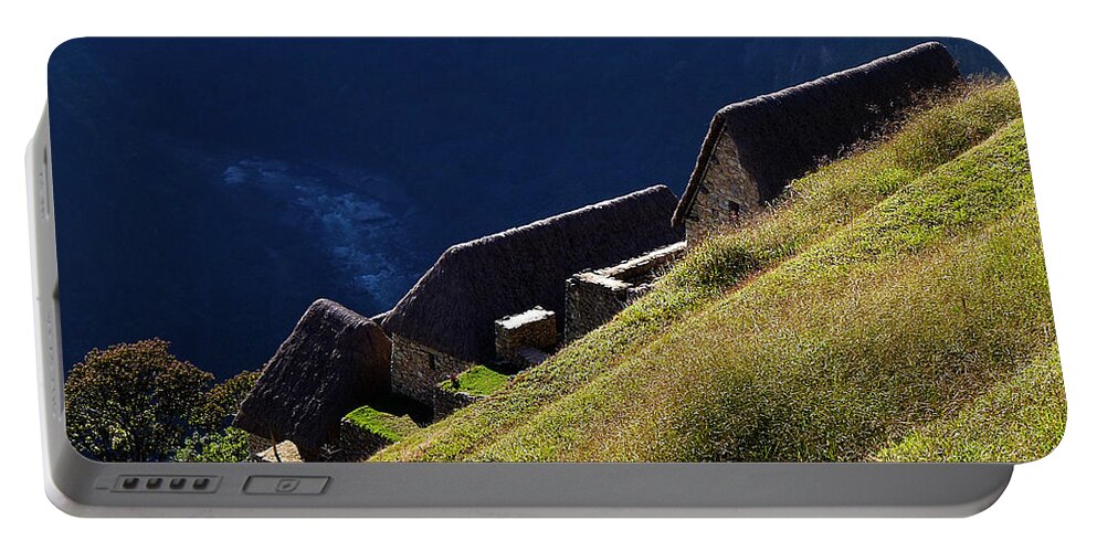 Peru Portable Battery Charger featuring the photograph Machu Picchu Peru 5 by Xueling Zou